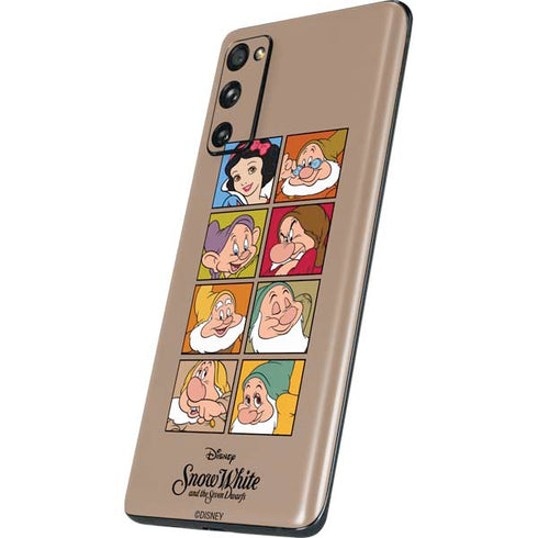 Disney Snow White Character Portraits Galaxy S20 Fan Edition Skin
